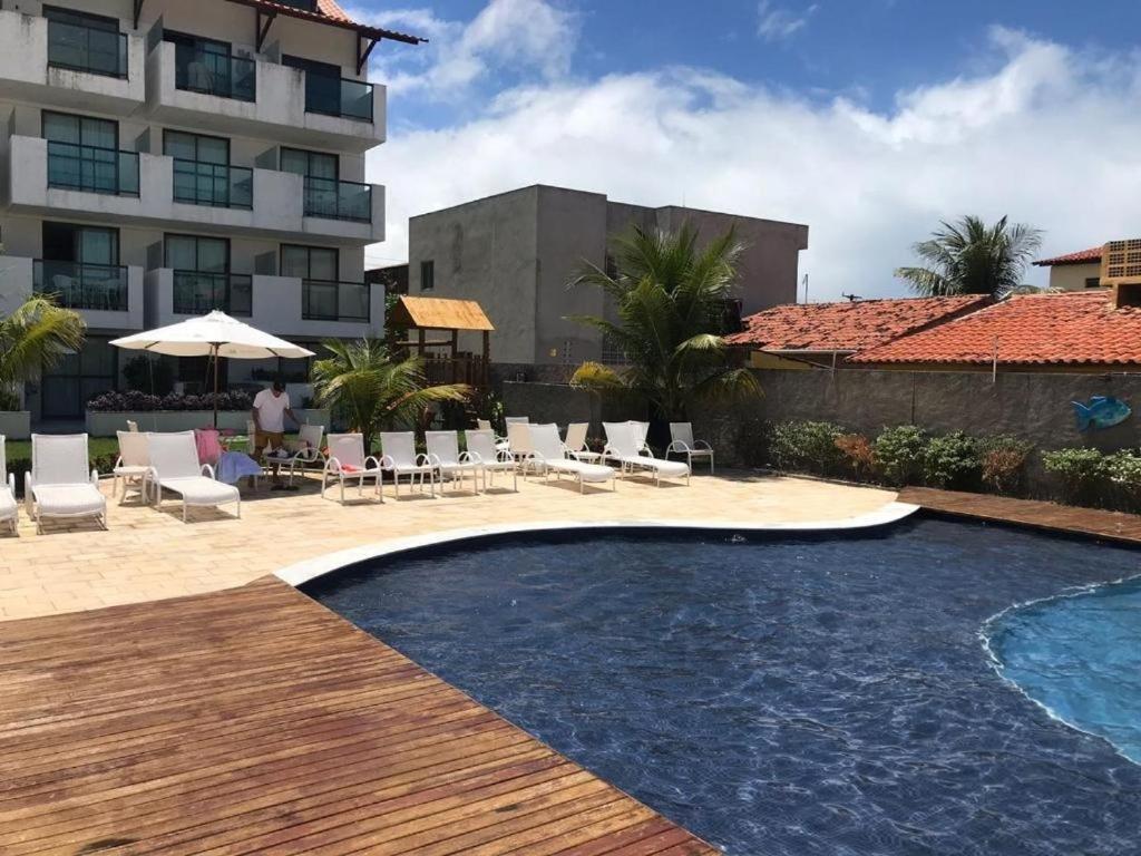 Laguna Beach Flat 101 Porto De Galinhas - Flat Terreo Com Saida Para Piscina Exteriör bild
