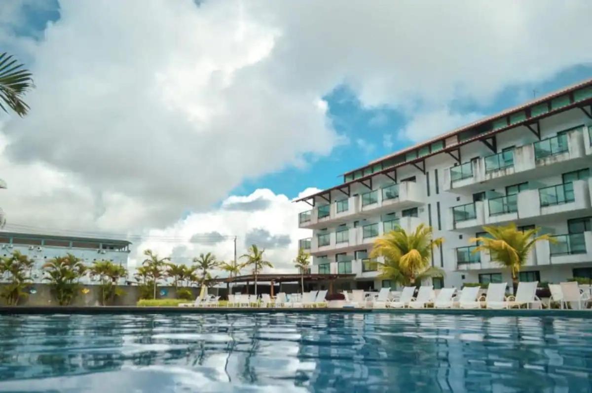 Laguna Beach Flat 101 Porto De Galinhas - Flat Terreo Com Saida Para Piscina Exteriör bild